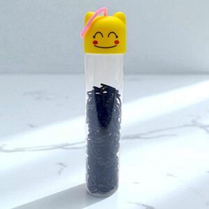 Резинки силиконовые в тубусе с желтой крышечкой арт.tr2214 черные