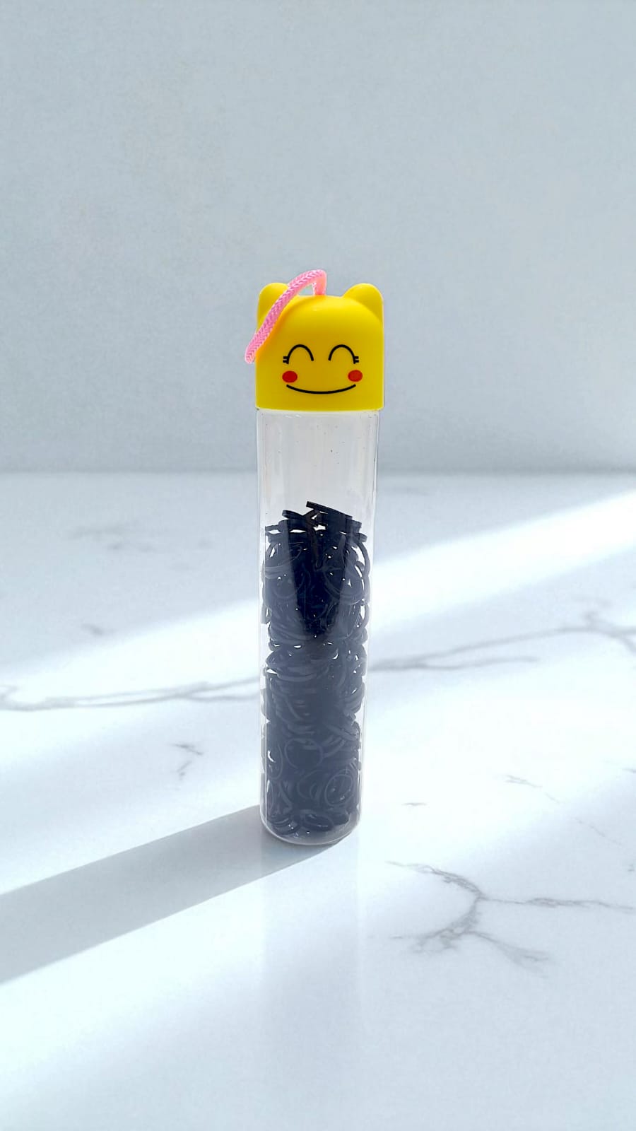 Резинки силиконовые в тубусе с желтой крышечкой арт.tr2214 черные Резинки силиконовые в тубусе с желтой крышечкой арт.tr2214 черные