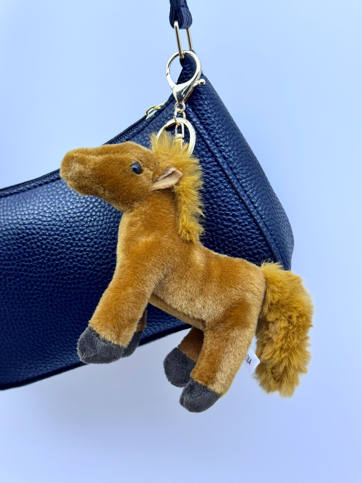 Брелок мягкий Лошадка арт.tr2769 коричневая Брелок мягкий Лошадка арт.tr2769 коричневая