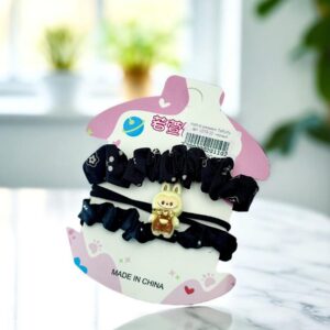 Набор резинок Лабубу арт.3279-22 черные