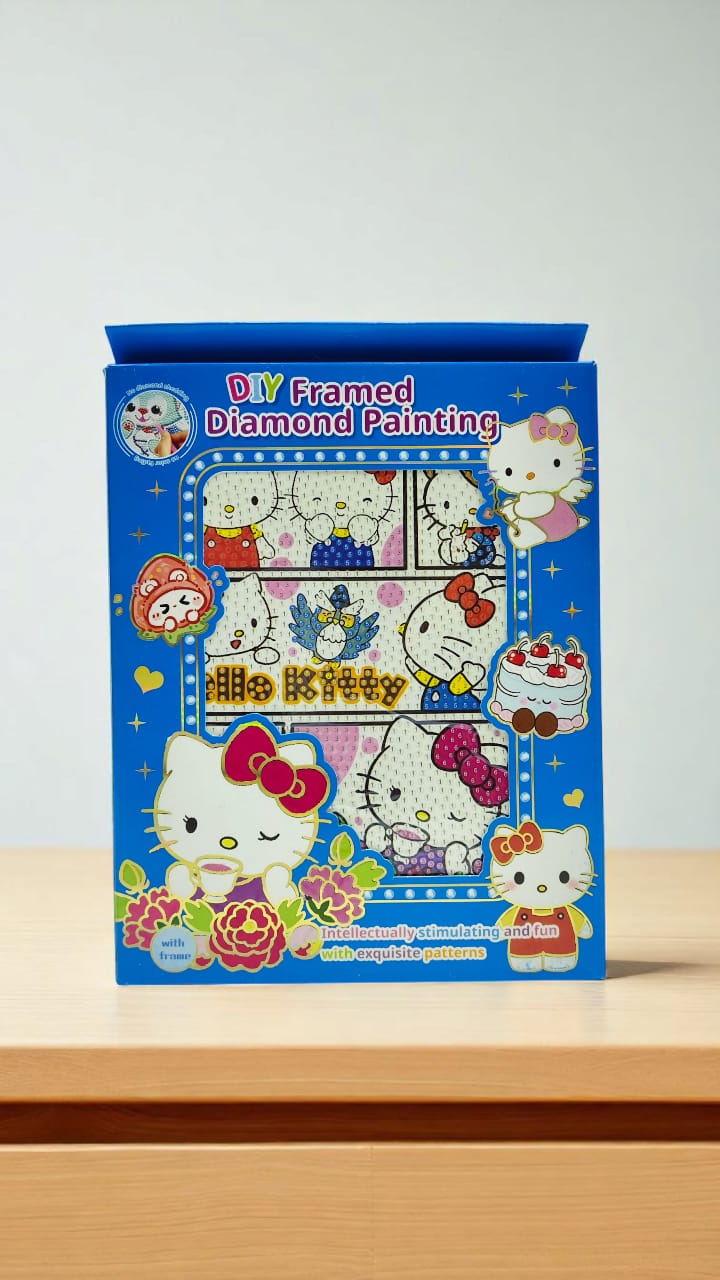 Картина стразами 23*18см арт.xdb-05 Китти Картина стразами 23*18см арт.xdb-05 Китти