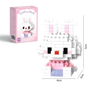 Конструктор Buliding Blocks арт.a33 зайка розовый