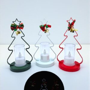 Свеча электронная Елка 22см арт.sk-7