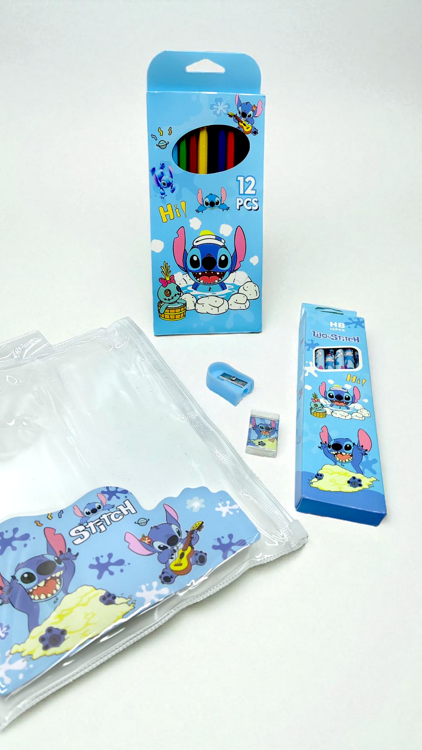 Набор канцелярский Стич 4в1 арт.6039 Набор канцелярский Стич 4в1 арт.6039