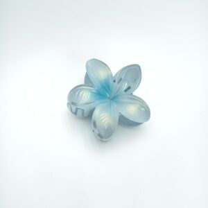 Крабик Гавайский цветок 8см арт.kgc10 перламутровый голубой
