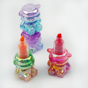 Текстовыделитель Мармеладный мишка 3цв арт.XC-189