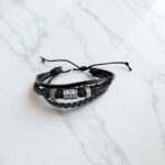 Браслет мужской шамбала плетеный кожаный арт.tr1865 ассорти