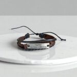 Браслет мужской шамбала плетеный кожаный арт.tr1865 ассорти