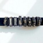 Браслет мужской шамбала плетеный кожаный арт.tr1865 ассорти