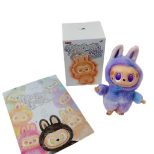 Брелок мягкий Лабубу 17см арт.tr1308 сиреневый