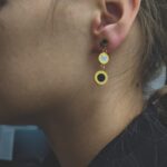 Серьги титан с римскими цифрами арт.tr1944