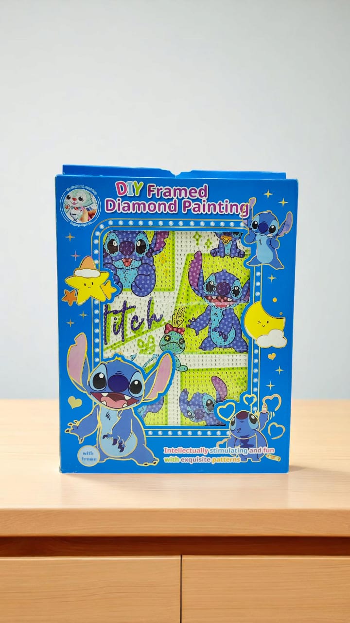 Картина стразами 23*18см арт.xdb-04 Стич Картина стразами 23*18см арт.xdb-04 Стич