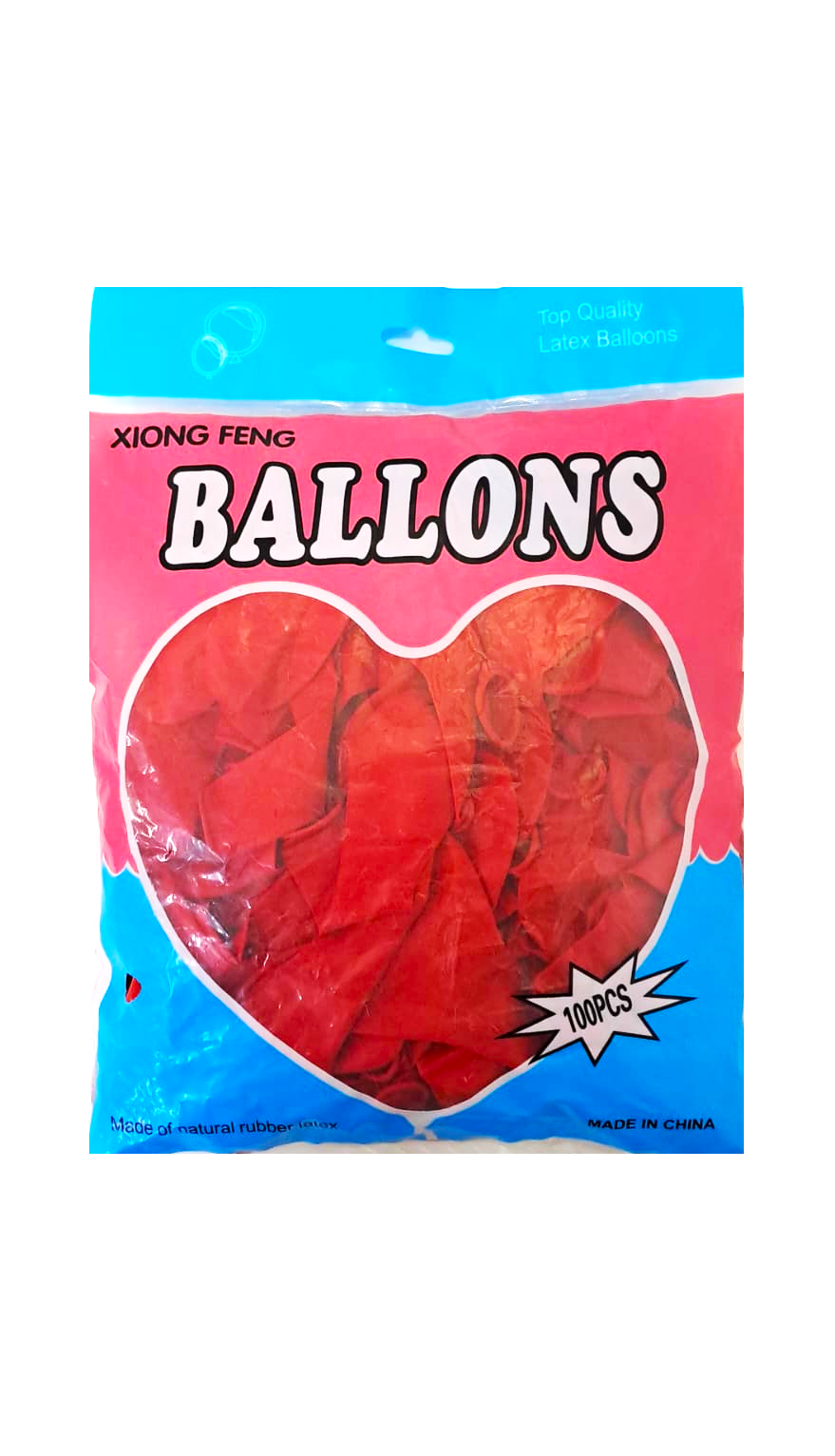 Шары упаковка 100шт сердце Ballons арт.tr1145 красные Шары упаковка 100шт сердце Ballons арт.tr1145 красные