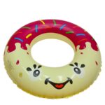 Балон надувной Пончик 60см арт.tr931 бежево-розовый