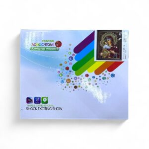 Алмазная мозайка 27*33см арт.as71194 Икона Божией Матери с Младенцем Христом