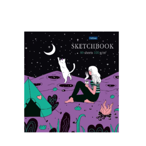 Скетчбук Hatber Дотянуться до небес 80л арт.26601