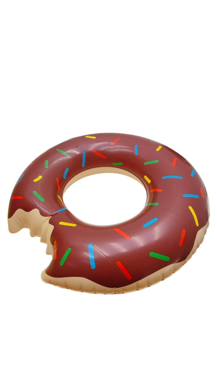 Балон надувной Пончик 70см арт.tr933 бежево-коричневый Балон надувной Пончик 70см арт.tr933 бежево-коричневый