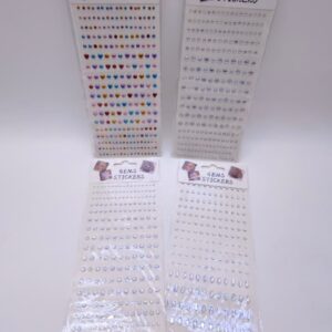 Стразы на самоклейке для лица 500тг