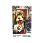Алмазная мозайка 20*30см арт.glb31302 В ожидании праздника