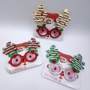 Очки новогодние Рога Оленя арт.6120-4 700тг