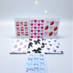 Блокнот Qazaq Бренд Бантики/Бабочки/Фрукты в твердом переплете арт.6404 ассорти