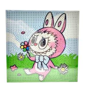 Картина стразами Лабубу 20*20см арт.xh-560