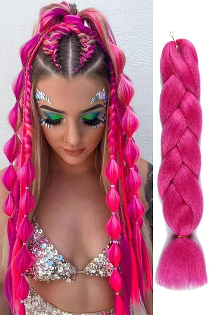 Канекалон арт.A18 малиновый Канекалон арт.A18 малиновый