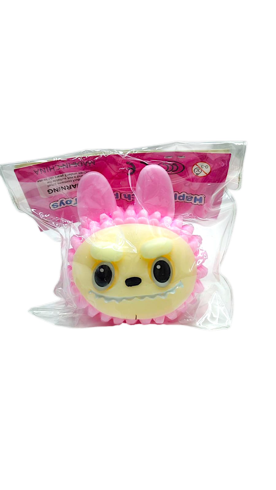 Сквиш Лабубу 9см арт.tr1421 розовый Сквиш Лабубу 9см арт.tr1421 розовый