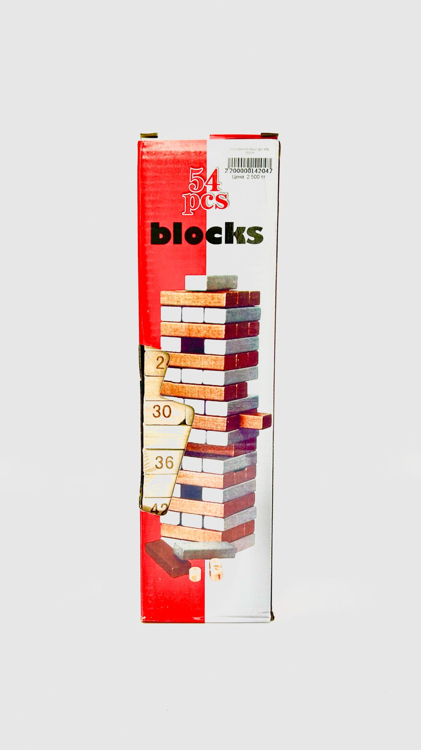 Игра Дженга 54шт арт.456 2500тг Игра Дженга 54шт арт.456 2500тг