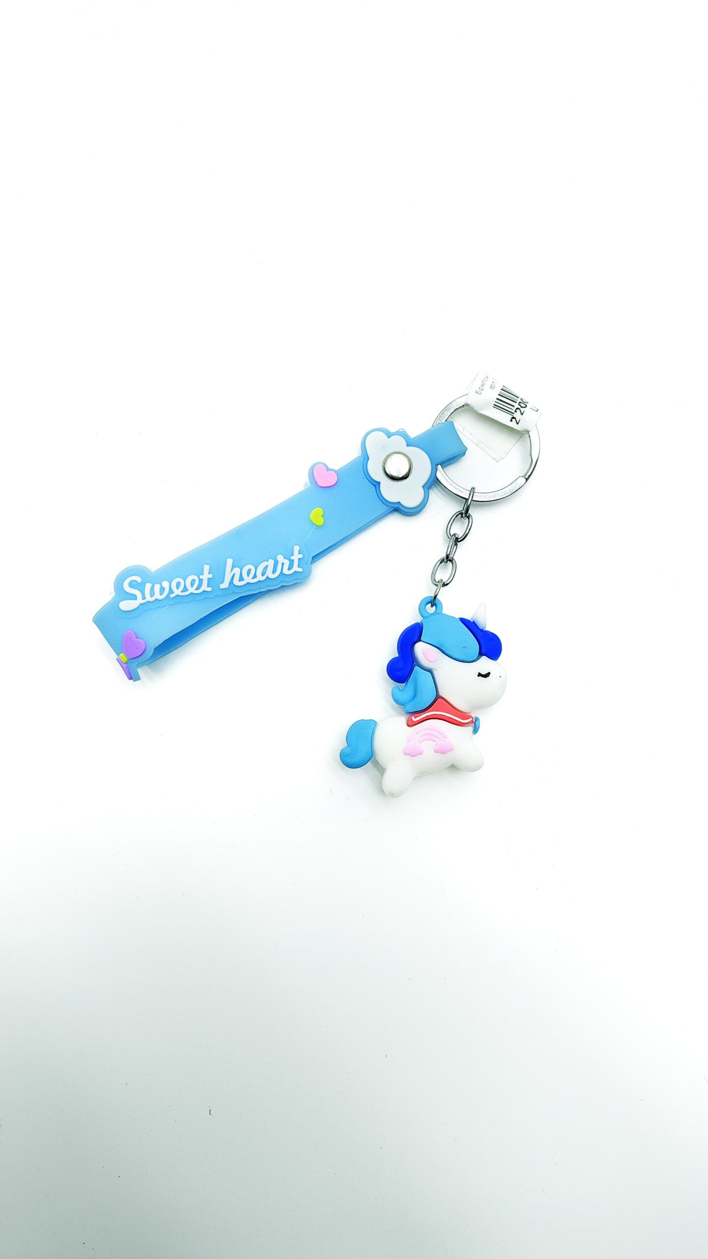 Брелок Единорог 4см арт.B18 голубой Брелок Единорог 4см арт.B18 голубой