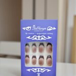 Ногти накладные Balhanym арт.tr2773 коричневый френч