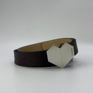 Ремень сердце темно-коричневый арт.tr642