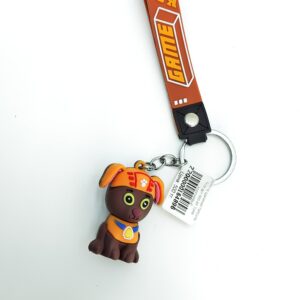 Брелок Щенячий патруль 5см арт.666-48 Зума коричневый