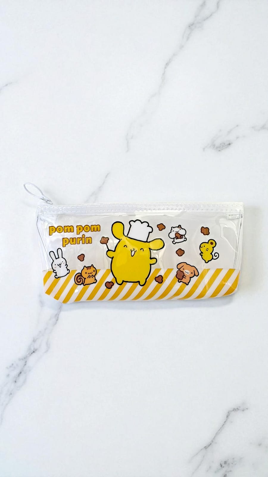 Пенал гелевый Pompompurin арт.tr2282 желтый Пенал гелевый Pompompurin арт.tr2282 желтый