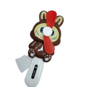 Вентилятор ручной Лабубу арт.tr2030 коричневый