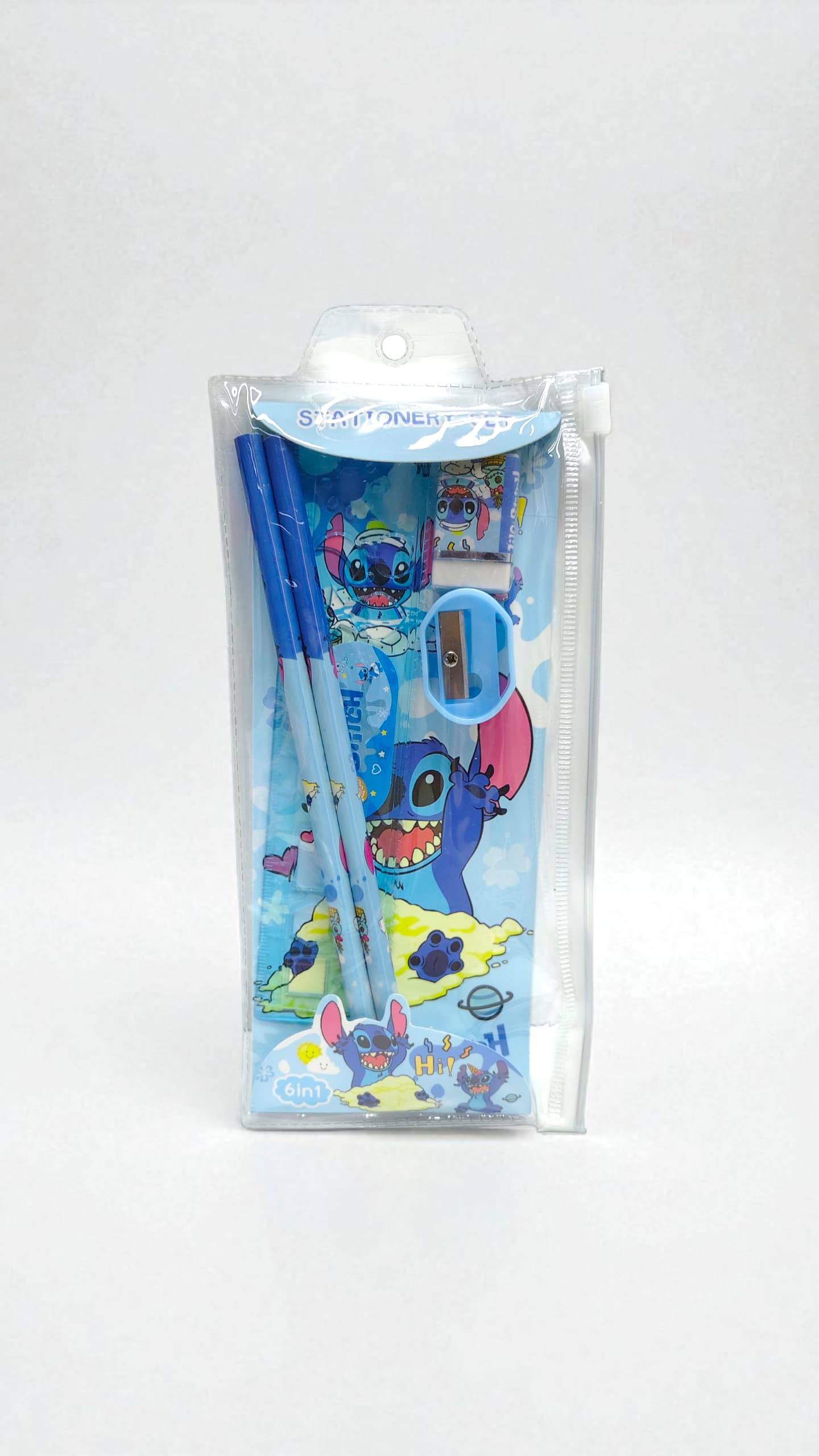 Набор канцелярский 6в1 в пенале Sanrio/Лабубу/Стич арт.3369 ассорти Набор канцелярский 6в1 в пенале Sanrio/Лабубу/Стич арт.3369 ассорти