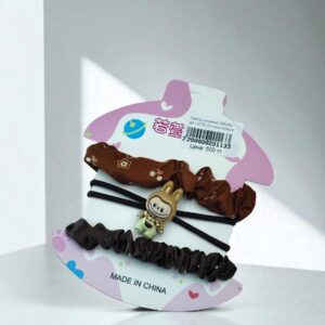 Набор резинок Лабубу арт.3279-22 коричневые