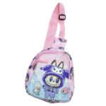 Сумка на плечо Лабубу арт.tr2034 розово-голубая