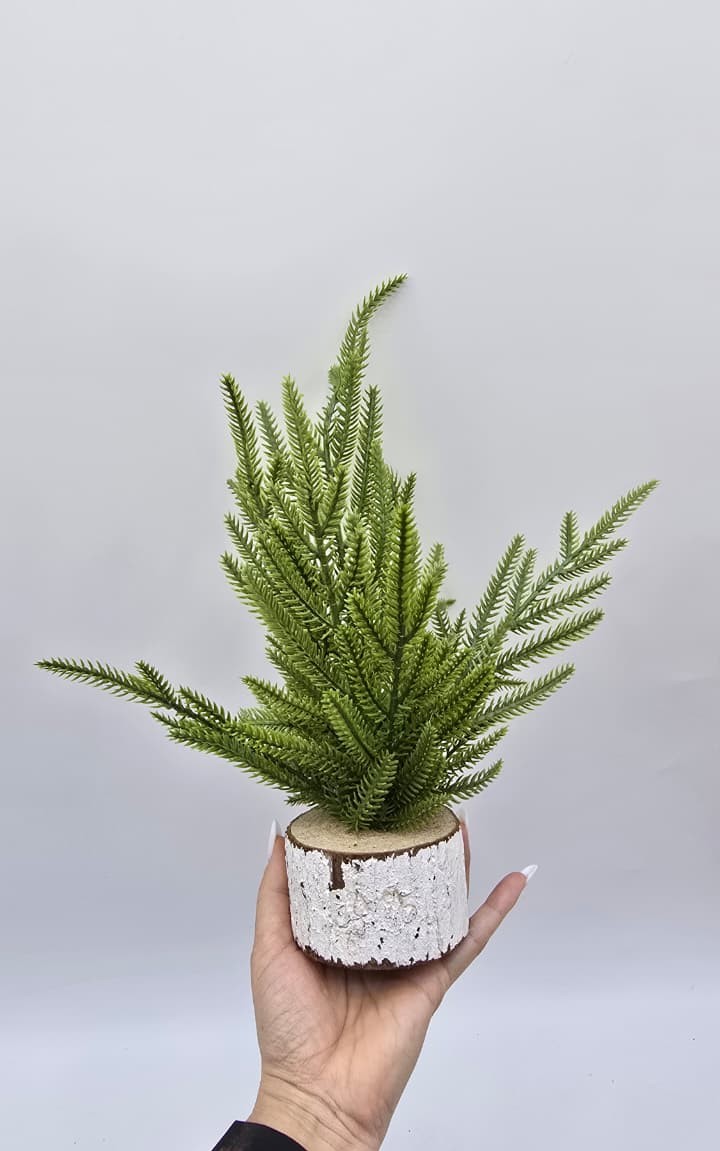 Хвоя на пеньке 30см арт.pt-18 Хвоя на пеньке 30см арт.pt-18