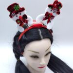 Ободок новогодний Снеговик/Олень арт.40-19 500тг