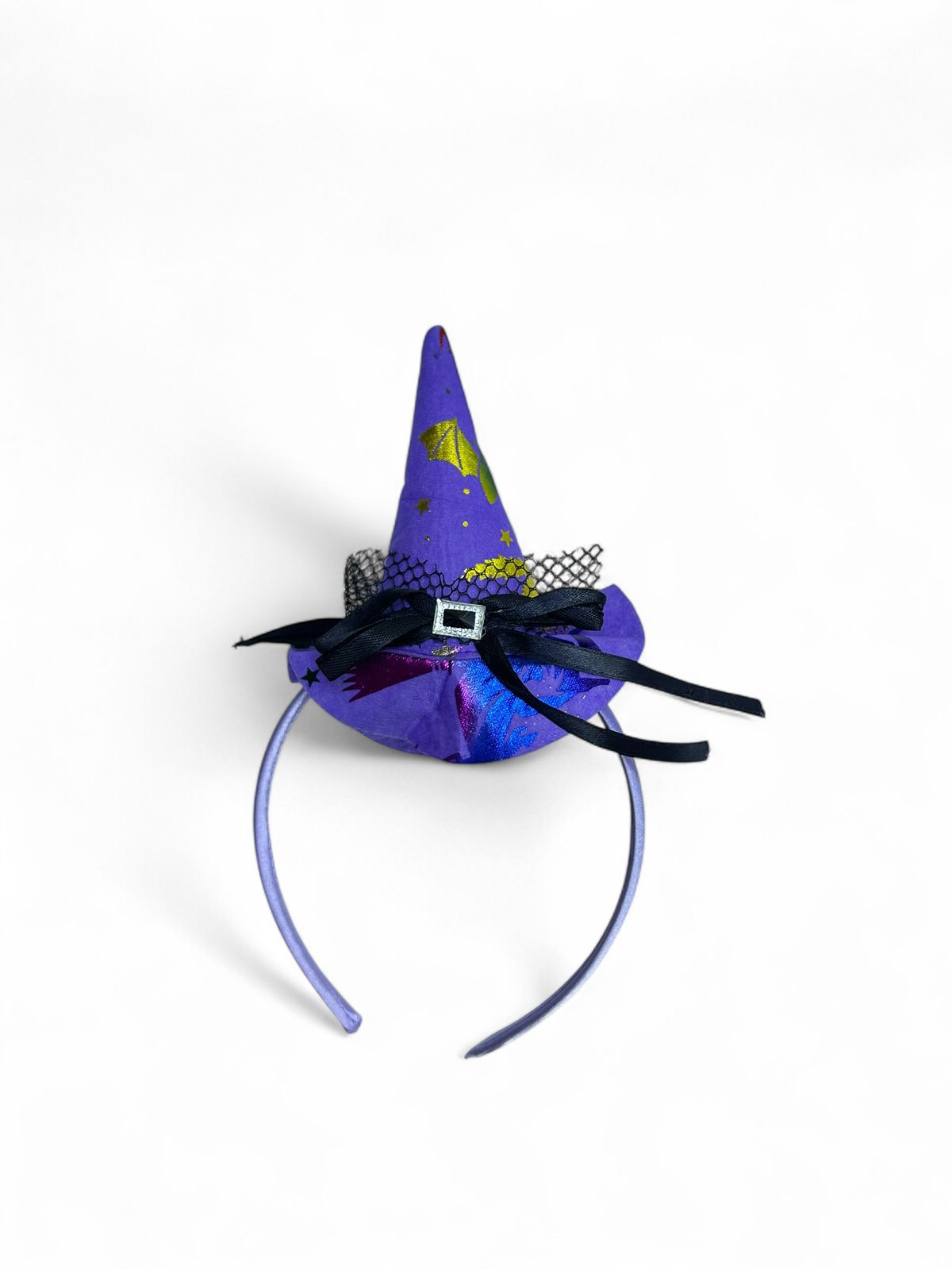 Ободок шляпа с бантиком арт.tr3107 фиолетовый Ободок шляпа с бантиком арт.tr3107 фиолетовый