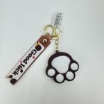 Брелок Лапка 5см арт.666-28 коричневый