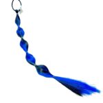 Локоны на резинке фонарик арт.tr1589 черно-синий