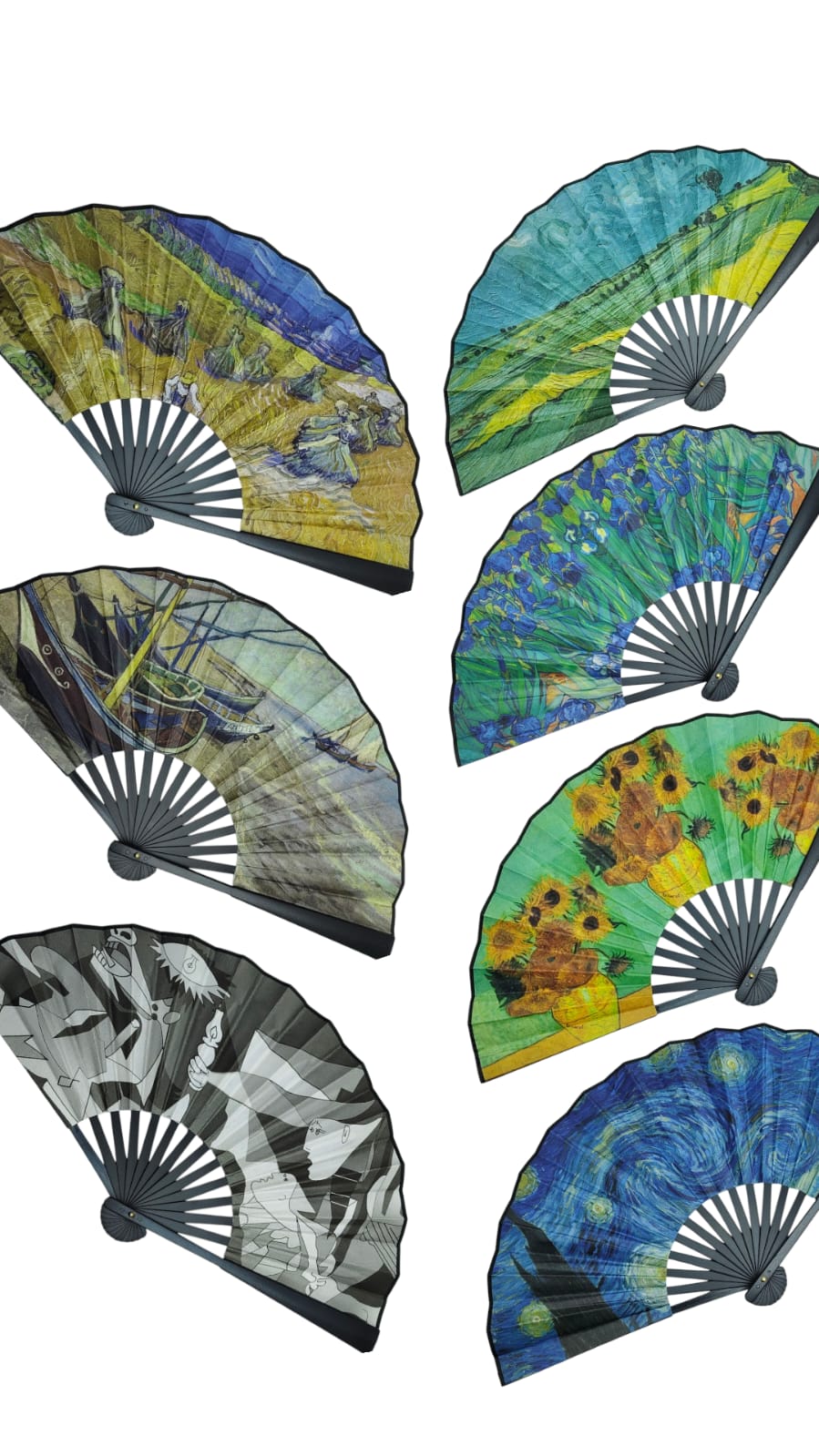 Веер 26см арт.250510-4 ассорти Веер 26см арт.250510-4 ассорти