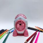 Точилка механическая Ракета розовая арт.tr1680