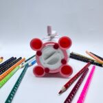 Точилка механическая Ракета розовая арт.tr1680