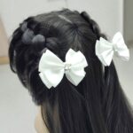 Бантики на резинке уп 2шт арт.tr2338 белые