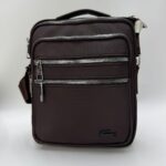 Мужскася барсетка Lacoste коричневая арт.С613-2