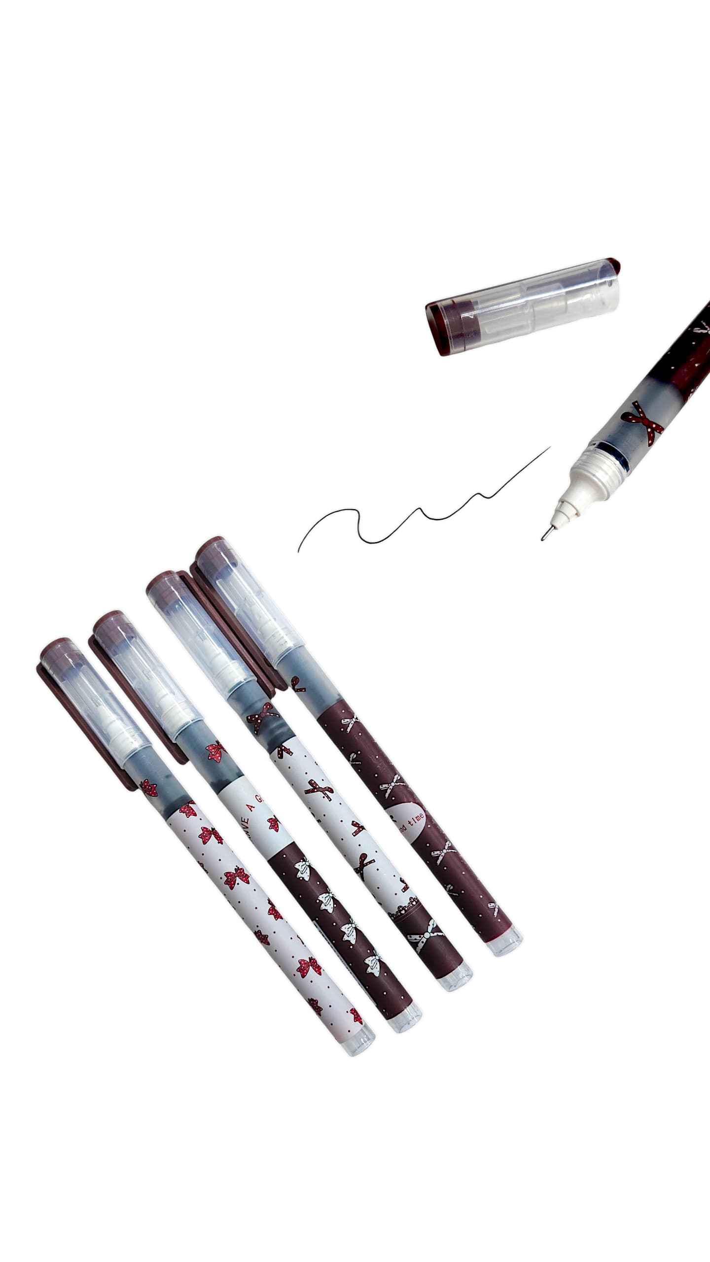 Ручка Бантики черная паста арт.jmz-5015 Ручка Бантики черная паста арт.jmz-5015