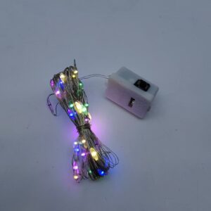 Гирлянда на батарейках 5м арт.77-5 разноцветная 300тг